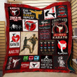 I Don't Need Therapy All I Need Is Karate Quilt Blanket Great Customized Blanket Gifts For Birthday Christmas Thanksgiving