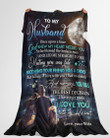 Personalized Family To My Husband Becoming Your Friend Was A Choice, I Love You With My Whole Heart Sherpa Fleece Blanket
