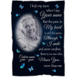 Personalized Memorial Blanket Missed You More Than Me Butterflies Custom Blanket Meaningful Remembrance Fleece Sherpa Deepest Grief Sympathy Gifts For Loss Of Father Mother Grandma Grandpa