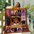 May Black Queen Positive Mind Positive Vibes Positive Life Quilt Blanket Great Customized Gifts For Birthday Christmas Thanksgiving Perfect Gifts For Black Daughter Girlfriend Wife