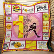 Softball Let The Field Be Joyful And All That Is In It Quilt Blanket Great Customized Blanket Gifts For Birthday Christmas Thanksgiving
