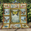 Butterfly Free Spirit Fly With Me Quilt Blanket Great Customized Blanket Gift For Birthday Christmas Thanksgiving