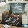 Personalized Eagle To My Son I Hope You Believe In Yourself As I Believe In You Forever Love You Fleece Blanket Great Customized Blanket Gifts For Birthday Christmas Thanksgiving