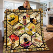 Bee Quilt Blanket Great Gifts For Birthday Christmas Thanksgiving Anniversary