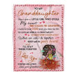 Personalized Grandma To Granddaughter Fleece Blanket I Love You Forever And Always Great Gifts For Birthday Christmas Thanksgiving Anniversary
