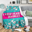 Invoices Accountant I Keep Hearing Invoices Sherpa Fleece Blanket Great Customized Blanket Gift For Birthday Christmas Anniversary