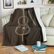 Violin Fleece Blanket Great Customized Blanket Gifts For Birthday Christmas Thanksgiving