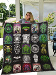 Cthulhu Horoscope Quilt Blanket Great Customized Blanket Gifts For Birthday Christmas Thanksgiving