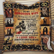 Personalized To My Wife From Husband Meeting You Was Fate Quilt Blanket Great Customized Gifts For Birthday Christmas Thanksgiving Wedding Valentine's Day