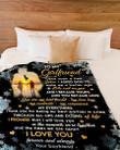 Personalized To My Girlfriend I Promise That I Will Love You, I Love You Forever And Always Sherpa Fleece Blanket