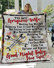 Personalized Mechanic To My Gorgeous Wife Fleece Blanket Meeting You Was Fate Becoming Friend Was Choice Great Customized Blanket Gifts For Birthday Christmas Thanksgiving Perfect Gifts For Mother's Day