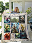 Gods Of Ancient Greece Quilt Blanket Great Customized Gifts For Birthday Christmas Thanksgiving Perfect Gifts For Greek Culture Lover