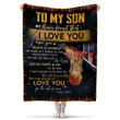 To My Son Basketball Fleece Blanket Gifts For Son From Mom Personalized Blanket Customized Blanket I Hope You Believe In Yourself Blanket Gift For Basketbal Lovers Mother's Day Gift Son Gift Birthday Gift
