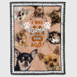Chihuahua I Was Normal Dog Themed Sherpa Fleece Blanket, Puppy Warm And Cozy Throws For Bedding, Soft Housewarming Gifts For Dogdad Dogmom Dog Lovers Birthday Valentines Easter Day