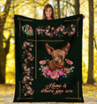 Chihuahua Home Is Where You Are Fleece Blanket Great Customized Blanket Gifts For Birthday Christmas Thanksgiving