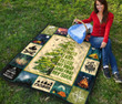 Camping Warn Fire Bright Star Quilt Blanket Perfect Gift For Camping Lovers Great Customized Gifts For Birthday Christmas Thanksgiving Anniversary
