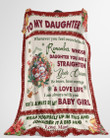 Personalized Christmas Snowman To Daughter From Mom You'll Always Be My Baby Girl Great Customized Blanket Gifts For Birthday Christmas Thanksgiving