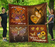 Butterfly Faith Hope Love Believe Angels Quilt Blanket Great Customized Blanket Gifts For Birthday Christmas Thanksgiving