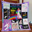 Unicorn May All Dream Come True Quilt Blanket Great Customized Blanket Gifts For Birthday Christmas Thanksgiving
