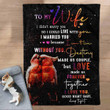 Personalized To My Wife Blanket Couple Parrot I Didn't Marry You Blanket Best Gifts For Wife Fleece Blanket Sherpa Blanket Christmas Birthday Thanksgiving Anniversary