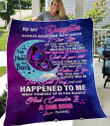 Personalized Remember How Much I Love You Moon Butterfly Blanket To My Daughter, Custom Family Soft Throw Blanket, Sherpa Fleece Blanket, Warm And Cozy Throws For Winter Bedding, Gifts From Mom Dad