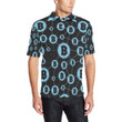 Cryptocurrency Pattern Unisex Polo Shirt
