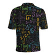 Math Pattern Unisex Polo Shirt