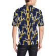 Cryptocurrency Chain Pattern Unisex Polo Shirt