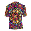 Kaleidoscope Pattern Unisex Polo Shirt