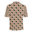 Cocker Pattern Unisex Polo Shirt