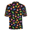 Candy Pattern Unisex Polo Shirt