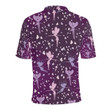 Fairy Pink Print Pattern Unisex Polo Shirt