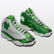 St. Patrick's Day Air Jordan 13 Sneaker, Gift For Lover St. Patrick's Day Aj13 Shoes For Men And Women