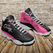 Queens Are Born In June Black Pink Air Jordan 13 Sneaker, Gift For Lover Queens Are Born In June Black Pink AJ13 Shoes For Men And Women