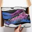 Queens Are Born In October Colorful Air Jordan 13 Sneaker, Gift For Lover Queens Are Born In October Colorful Aj13 Shoes For Men And Women