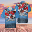 RAF Historical Tornado GR4 USA Flag Hawaiian Shirt
