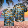 RAF Westland Sea King HAR3 Dark Hawaiian Shirt