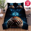 Basketball Personalized Custom Duvet Cover Bedding Set Court With Your Name And Number