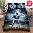 Personalized Back Of Baseball Player Custom Name Duvet Cover Bedding Set