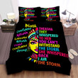 Personalized Black Girl The Storm Duvet Cover Bedding Set