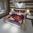 Personalized Black Baby Girl You're More Than Enough Duvet Cover Bedding Set