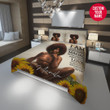 Personalized Black Girl Sunflower Beautiful Magic Duvet Cover Bedding Set