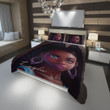 Personalized Amazing Braids Black Girl Duvet Cover Bedding Set