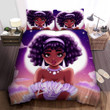 Personalized Cutest Black Girl So Cool Bedding Set