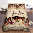 Black Girls You Are Amazing Important Special Loved Unique Kind Precious Duvet Cover Bedding Sets