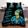 Personalized Africa American Woman Black Queen Healthcare Worker She Living Her Best Life Duvet Cover Bedding Set