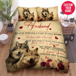Personalized To My Husband Wolf From Wife Custom Name Duvet Cover Bedding Set