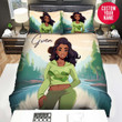 Personalized Black Girl So Cool Fitness Custom Name Duvet Cover Bedding Set