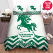 Personalized Unicorn Lover Zigzag Custom Name Duvet Cover Bedding Set