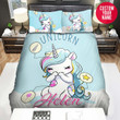Personalized Anatomy Of A Unicorn Magic Custom Name Duvet Cover Bedding Set